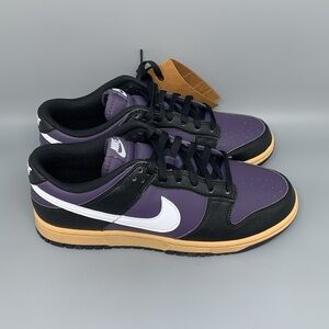 Nike Dunk Low Next Nature Purple Black Shoes DD1873-500 Women's Sz‎ 10 NEW!
